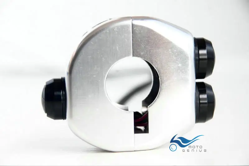 Model D one pair CNC Выключатель без фиксации Переключатель алюминиевый сплав переключатель мотоцикл кафе гонки ручки сброса кнопки для Honda Yamaha Suzuki - Цвет: Model D one pair