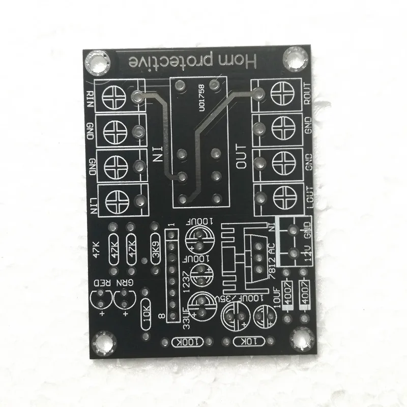 AC12 18V Защитная плата для динамика модуль PCB 2 0 защитная релейного сигнала upc1237