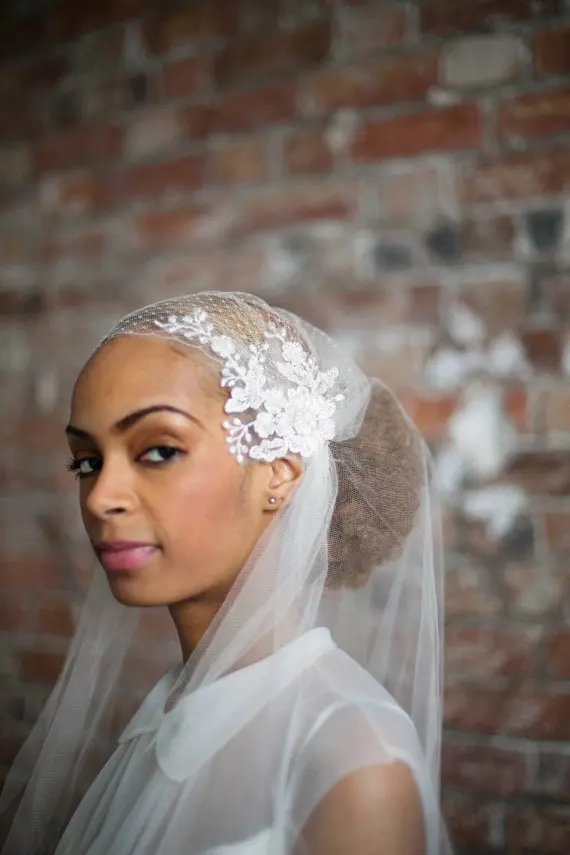 Полуупаковка свадебная вуаль 2017 кружево бисер мусульманская свадебные