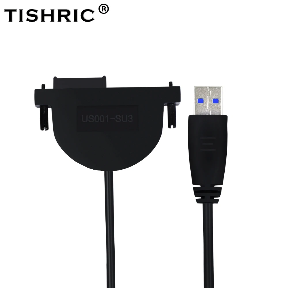 TISHRIC Новый SATA кабель USB3.0 13PIN на USB жесткий диск SSD HDD адаптер Жесткий Power