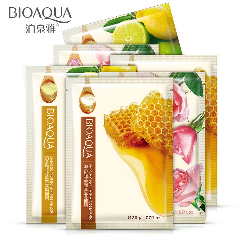 Увлажняющая маска для ухода за растениями BIOAQUA Rose Essence увлажняющая лица | Красота