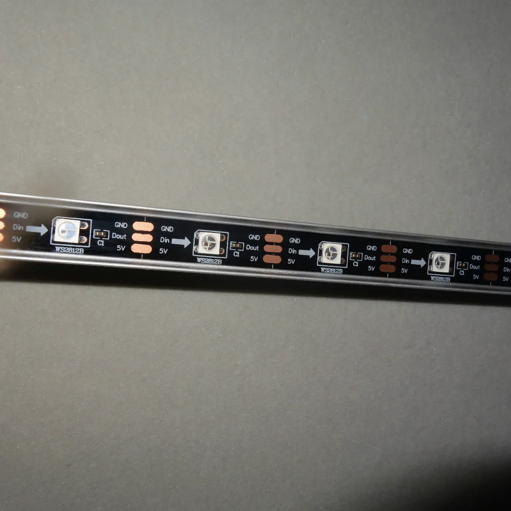 Длинная адресная светодиодная цифровая панель SK6812 DC5V 32LED s класс IP68 U образный