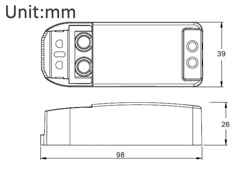 Блок питания для светодиодного драйвера с регулируемой яркостью 8 4 Вт 12 24 В мА|led