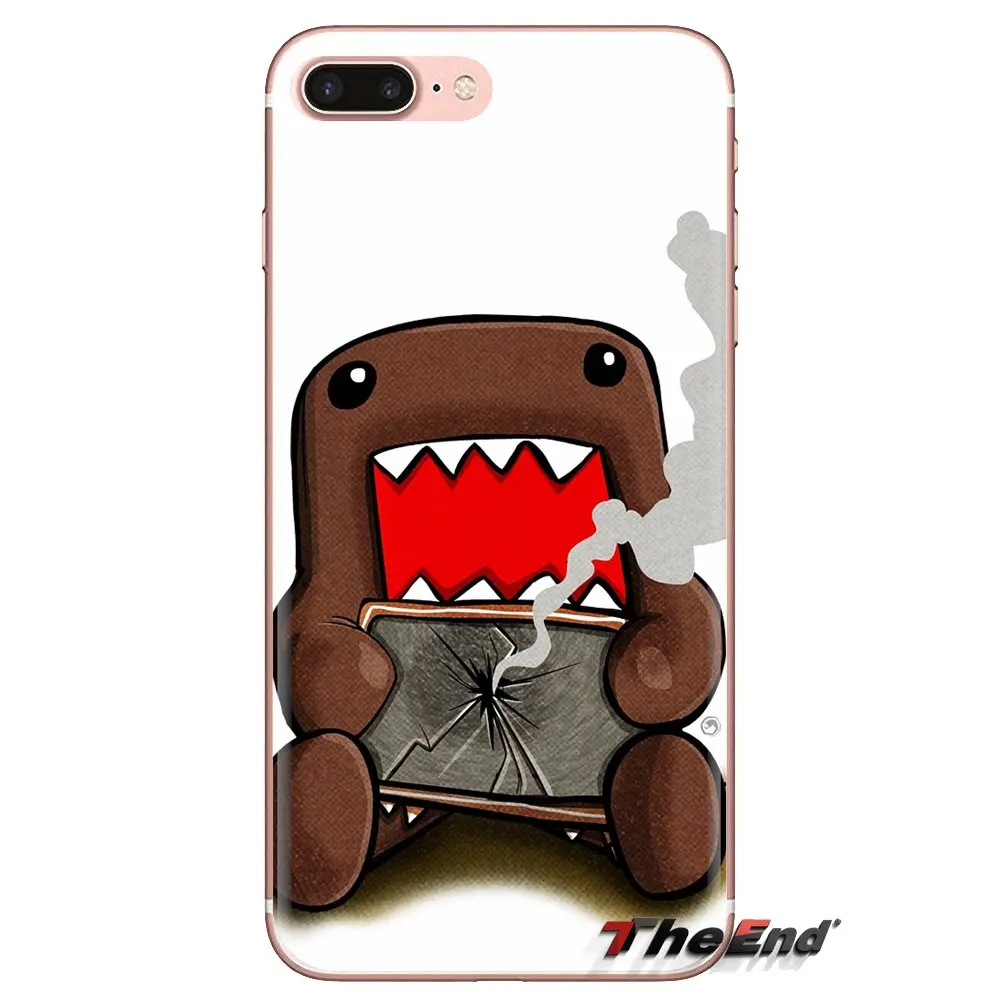 Domo kun мягкие прозрачные чехлы для Samsung Galaxy S3 S4 S5 Mini S6 S7 Edge S8 S9 S10 Plus Note 3 4 5 8 9 |