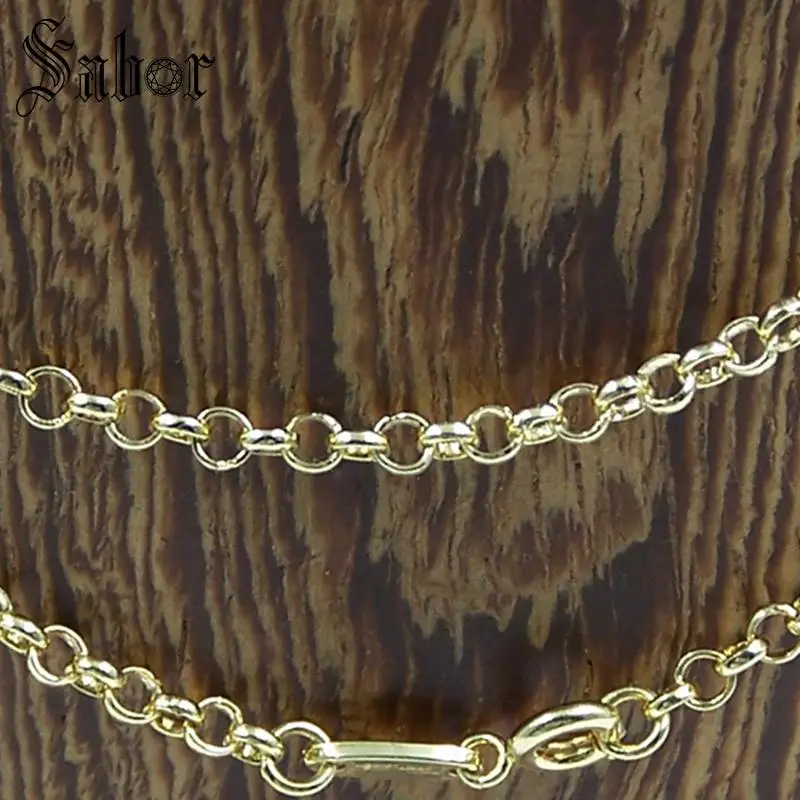 Изысканная цепочка подарок для женщин и мужчин Женские Ювелирные изделия из