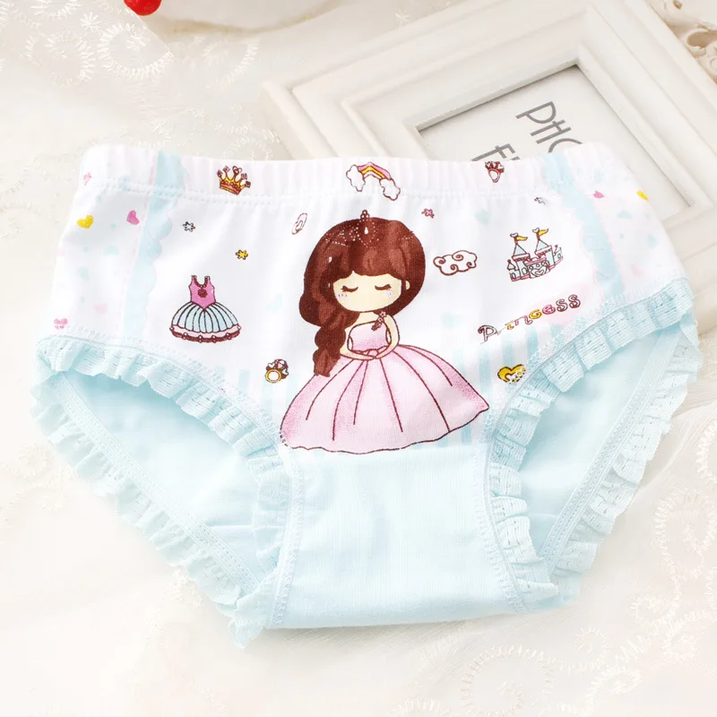 2 шт./Лот детское хлопковое нижнее белье для девочек|girls panties|briefs kidsunderwear baby |