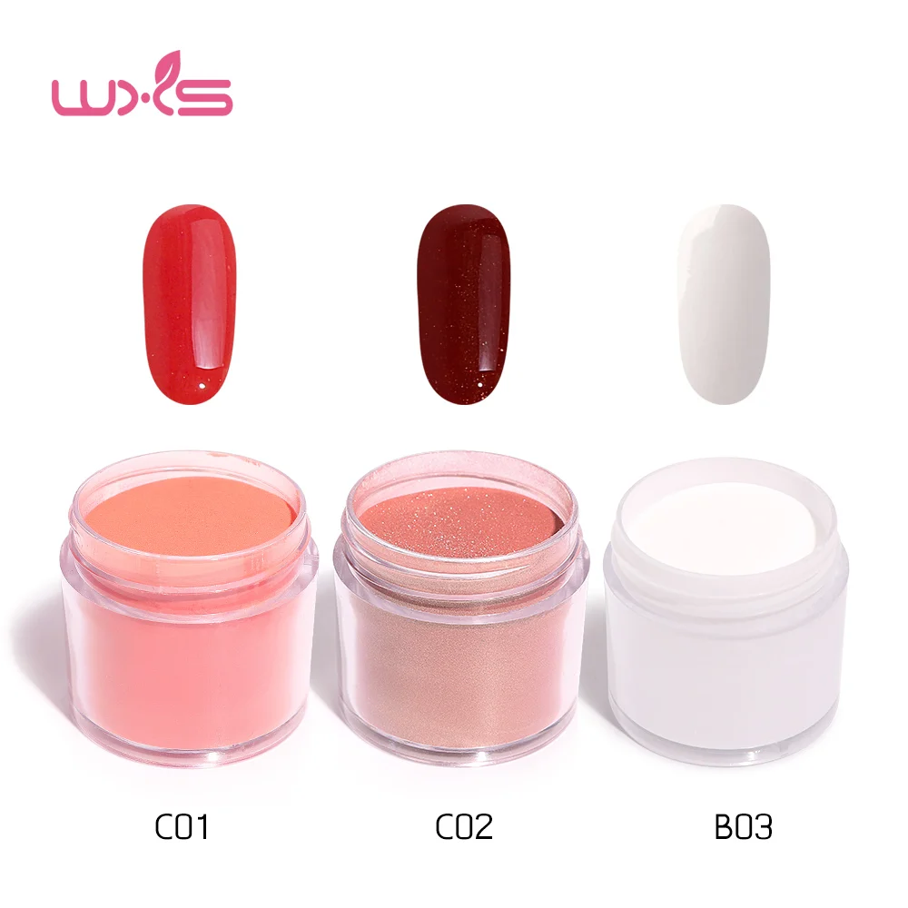 Color Set 01 02 B03 3 шт./лот акриловая пудра для ногтей, художественные цвета, 28 г акриловая пудра для ногтей, акриловая пудра, гель-пудра, блестящий дизайн, маникюр - Цвет: Color Set 01 02 B03