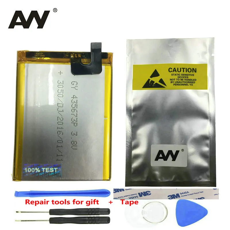Батарея AVY 3050mAh для Bluboo Xtouch X500 5 0 дюйма литий ионные аккумуляторы мобильных