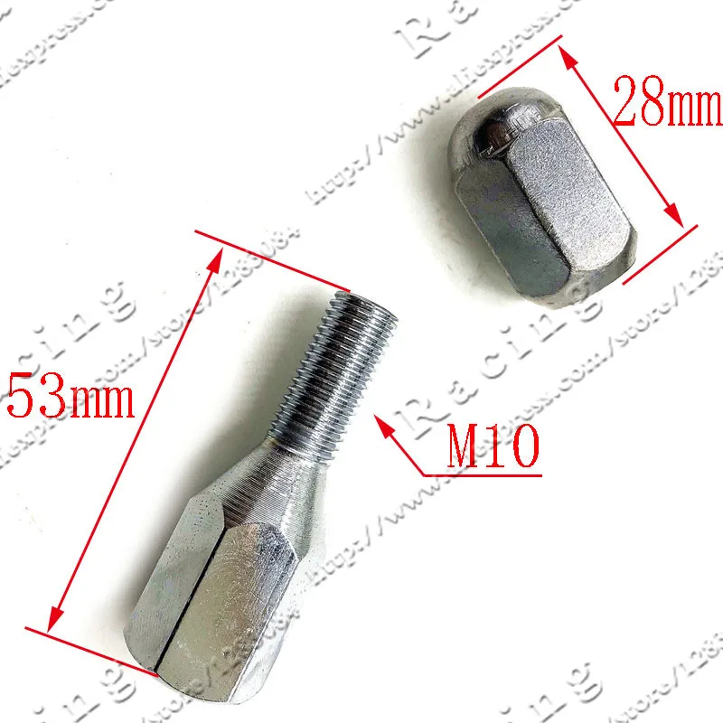 Atv Аксессуары quad Алюминиевый обод 10 &quot12&quot 14 &quotколесный винт мм M10 * 1 25|Обода| |