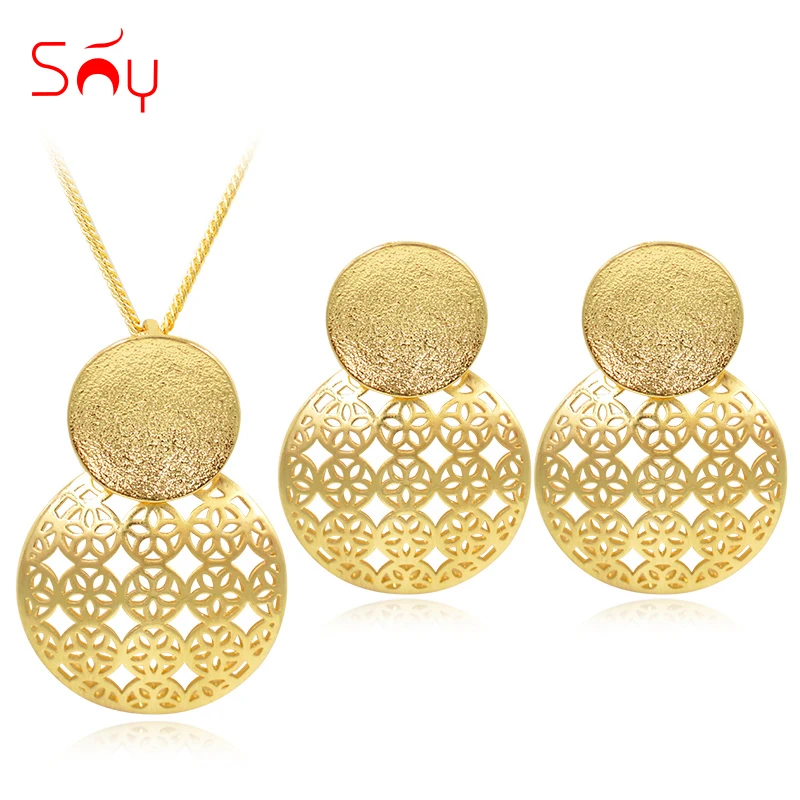 Sunny Jewelry модные изысканные комплекты бижутерии для женщин Подарочные серьги