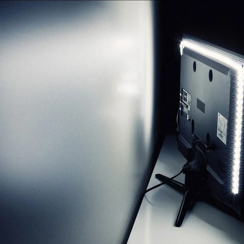 Светодиодная лента RGB 5050 SMD 5V 4X5 0 cm/2X50cm 2X100cm 16 изменение цвета с USB 44KEY ИК пульт