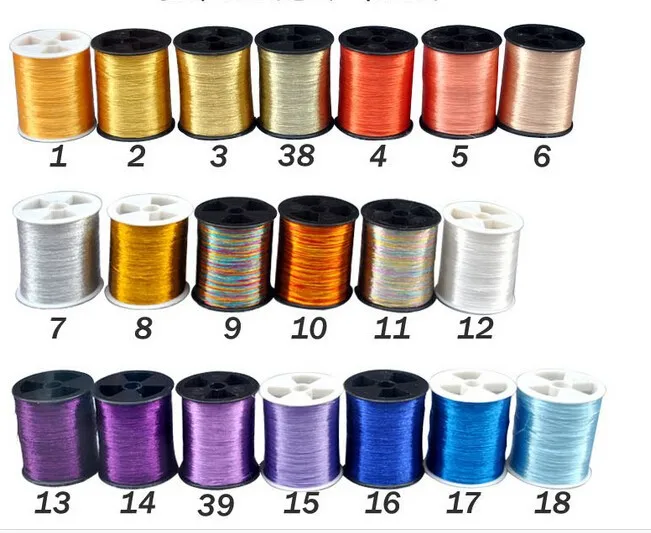 Бесплатная доставка металлическая Вышивальная нить MS type 200 м/цвета cone40 на выбор