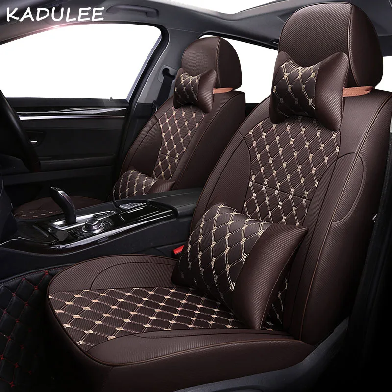 Kadulee по индивидуальному заказу чехлы для сидений автомобиля Haval H1 H2 H3 H5 H6 H8 H9 H7 H2S M6 H4 F5 F7 чехлы на сиденья авто-Стайлинг - Название цвета: Deluxe Edition