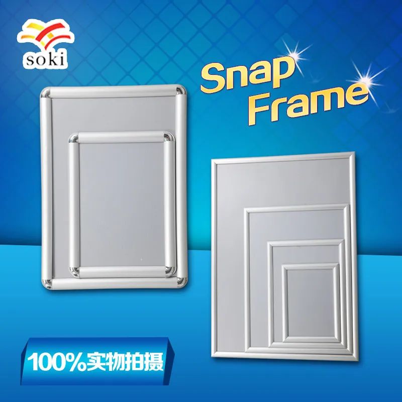 А4 диаметр 32 мм алюминиевая рамка для фотосъемки плакат доска стенд баннер