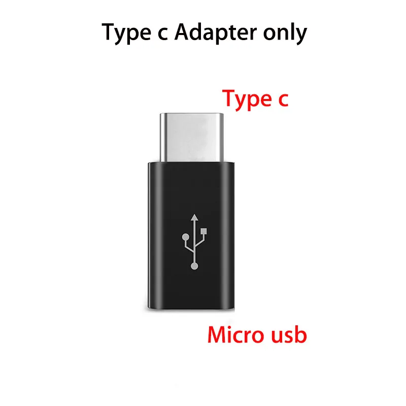 Type c adapter only 2 м 3 м Micro USB Выдвижной кабель для samsung Galaxy A3 A5 A6 J3 J5 J7 huawei Y6 Y9 Nova 3i p смарт-кабель для мобильного телефона - Цвет: Type c adapter only