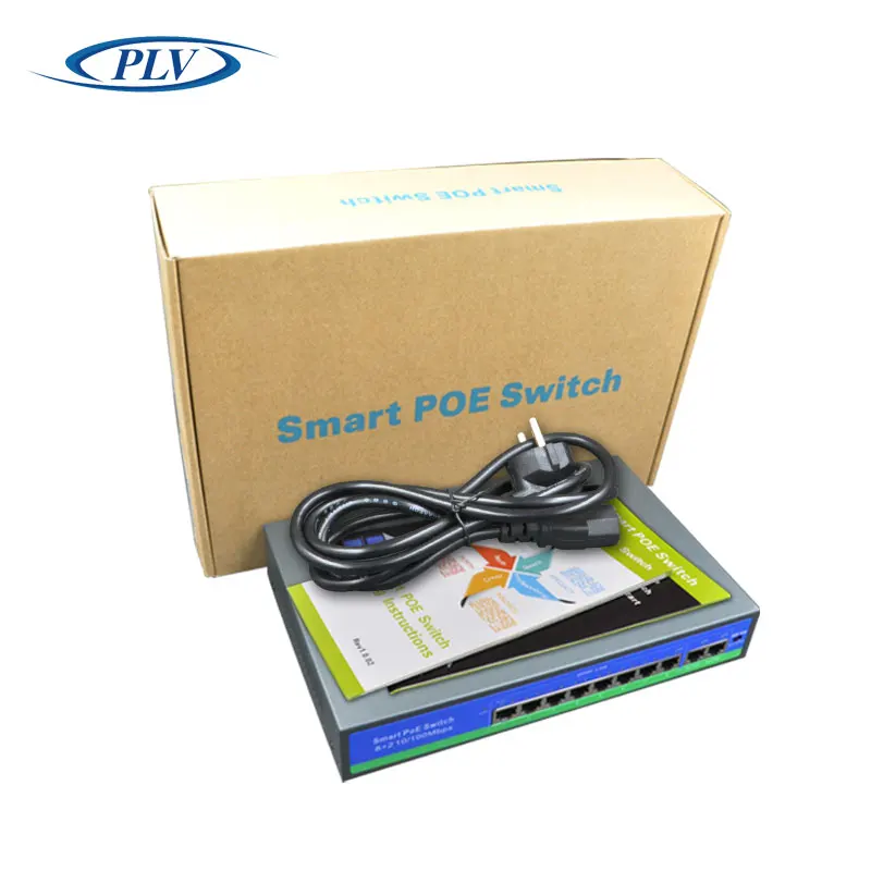 8 + 2 250 м POE расстояние poe сетевой коммутатор PoE порт IEEE802.3af/AT костюм для всех poE