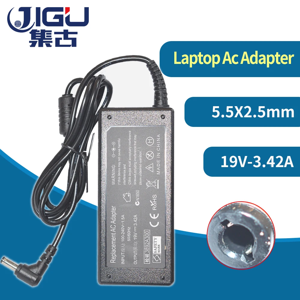 

19V 3.42A 65W 5.5*2.5MM Replacement For Lenovo/Asus/Toshiba L750 c855 L750 L645D C650 G550 Laptop AC Charger Power Adapter