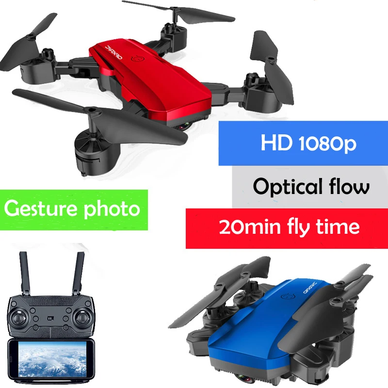 Складной Квадрокоптер с HD камерой 2 4 p 18 мин. полета Wi Fi fpv|Радиоуправляемые