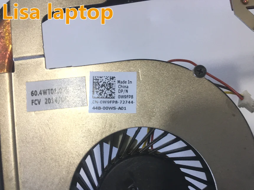 Для DELL Inspiron 14R (5421) / 14 (3421) Радиатор ЦП и вентилятор для интегрированной Intel Graphics UMA