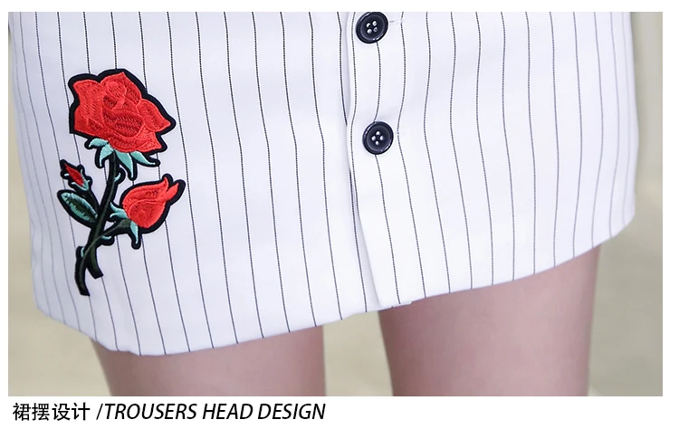 Комплекты с юбкой для девочек и студентов Летняя женская Повседневная футболка