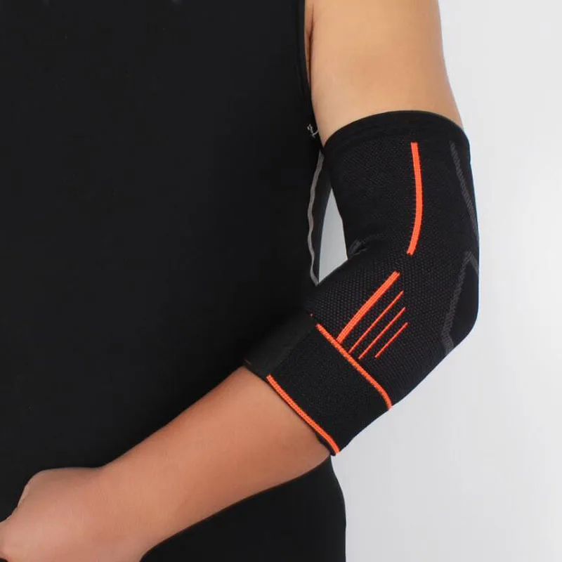 1 шт. локоть поддержка эластичный спортивный налокотник Защитная Подушка Тяжелая