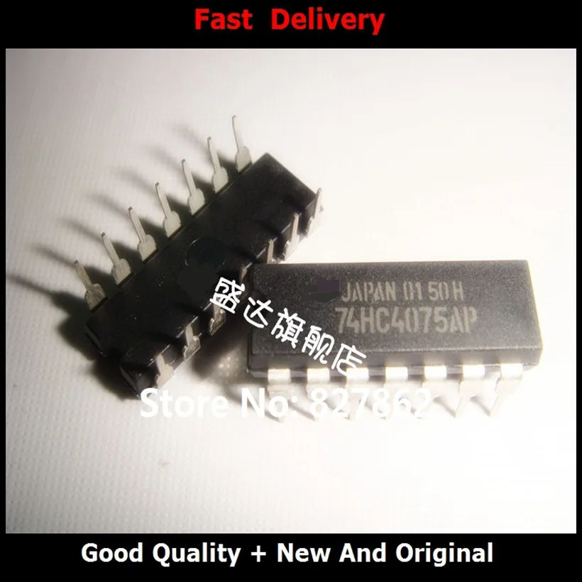 

Free Shipping 74HC4075AP 74HC4075 DIP14 new original
