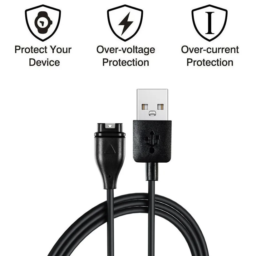 Умные часы замена USB быстрое зарядное устройство для Garmin Fenix 5/кабель