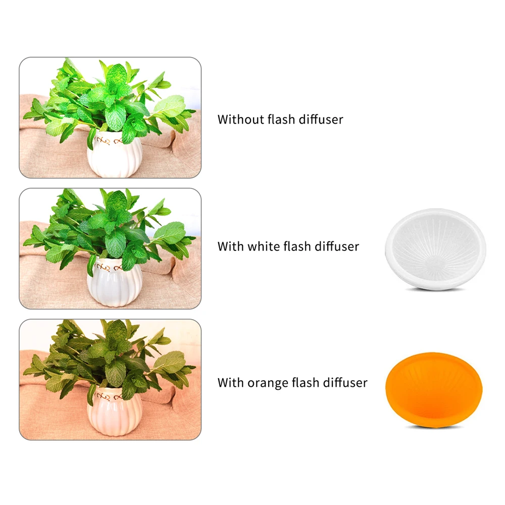 Универсальный шаровой рассеиватель для рассеивания света чаша вспышки набор