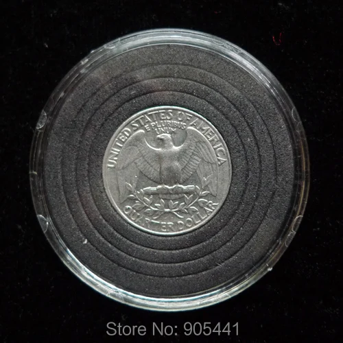 Защитный чехол для монет 10 дюймов подходит американского четверти диаметра 19 мм