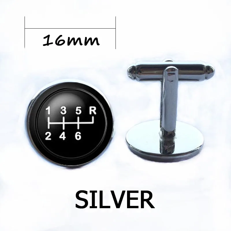 Hight Quality Gear Stick Cufflinks Silver Color Cars Transmission Retro CuffLinks Mens Wedding Event Accessories Shift Gift | Украшения и