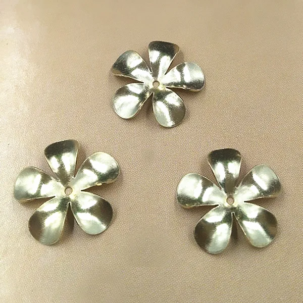 15 мм филигранные Цветочные амулеты разделительные бусины винтажные бу Яо