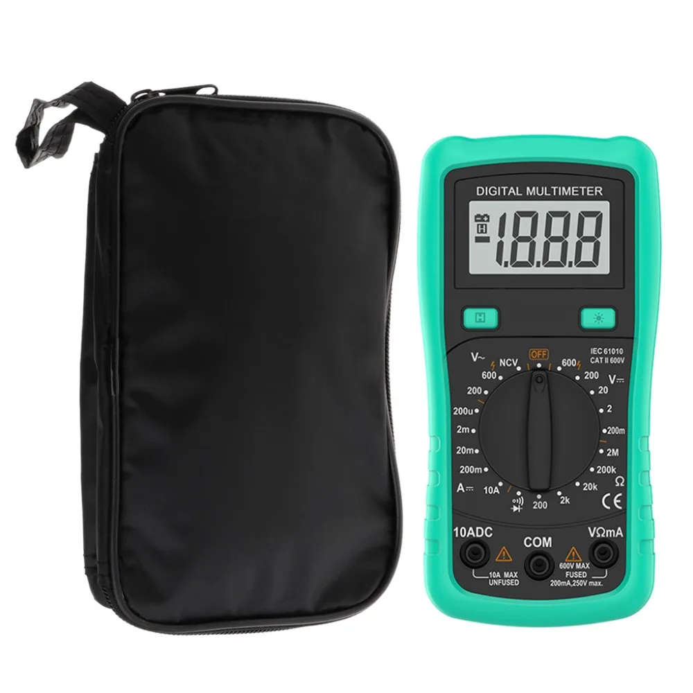 ANENG Multimeter Black Colth Bag 20*12*4 см UT Прочный водонепроницаемый противоударный мягкий