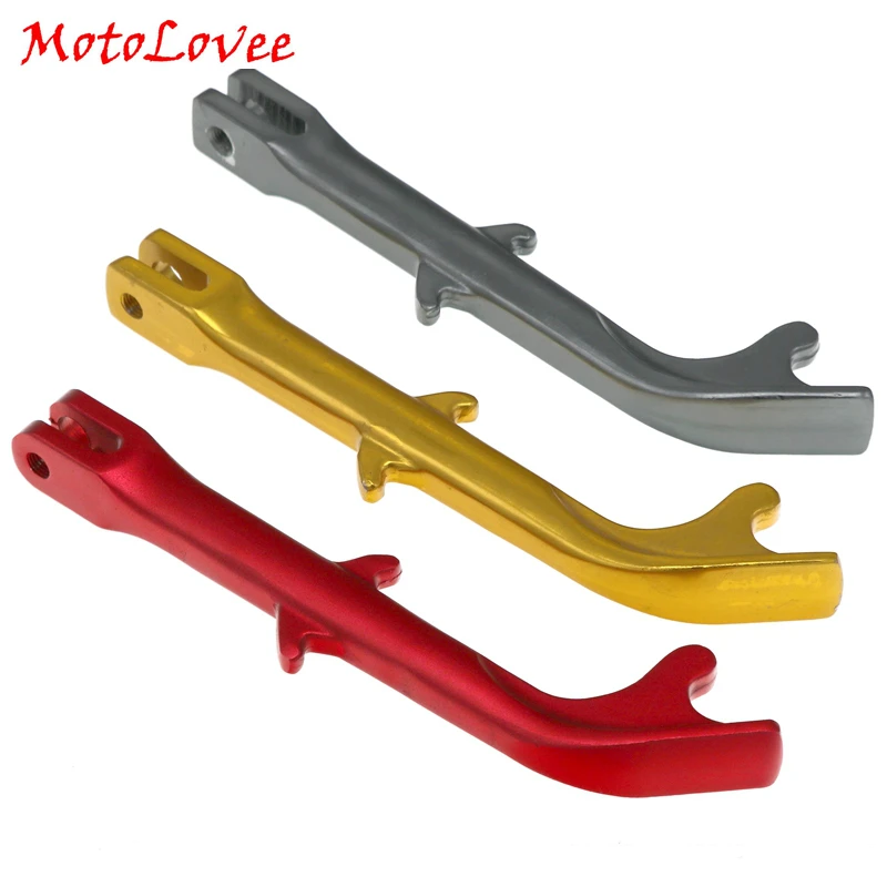 

MotoLovee Motorcycles Aluminium Alloy Kickstand 250mm Kick Side Stand Motorbike Scooter Street Standard