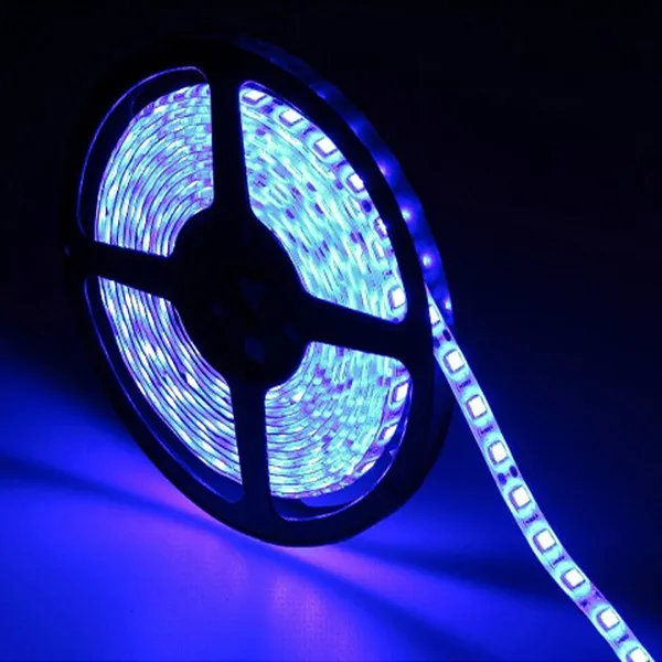 5 м 5050 RGB 150 светодиодов Светодиодные полосы света DC12V и 44Key инфракрасный пульт