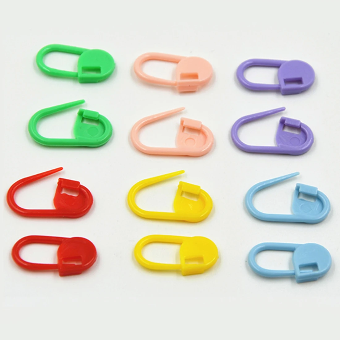 2018 Новый 100 шт./упак. микс Цвета мини чехол Аксессуары для вязания крючком стежка