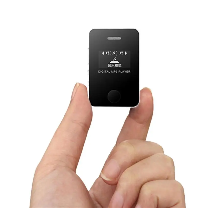 Простой музыкальный мини плеер Overmal с USB MP3 ЖК экран поддержка карт Micro SD и TF на 16 ГБ