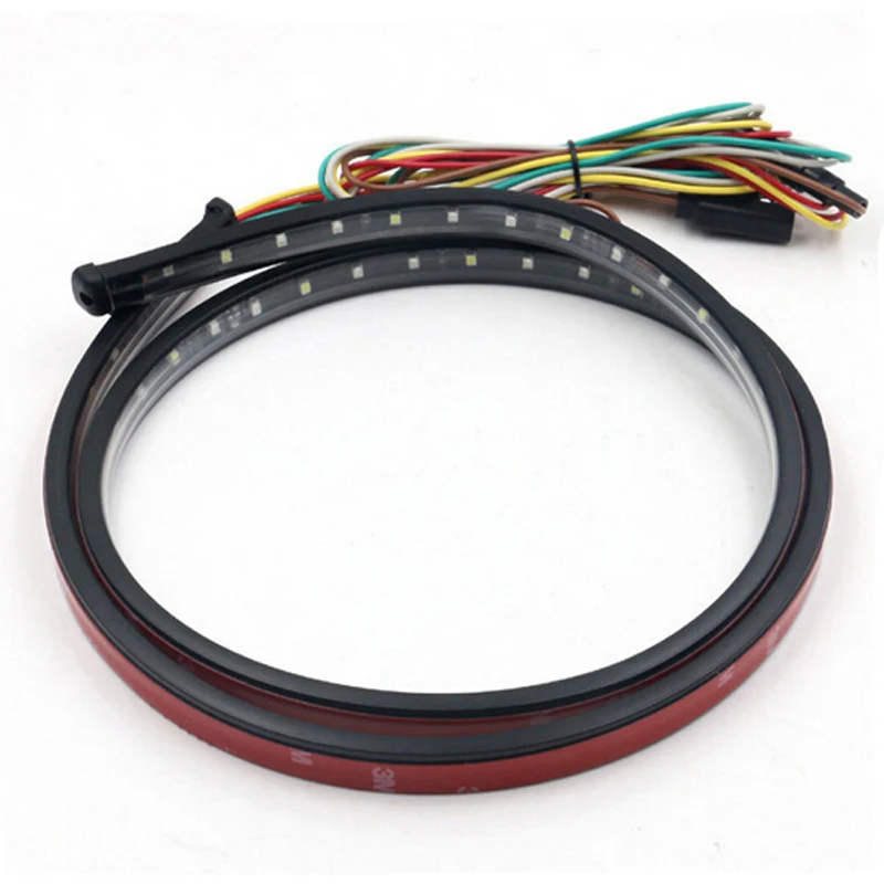 60 &quotгибкий красный/белый задний ворот светодиодные полосы света бар обратного