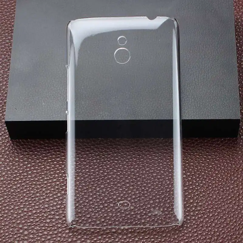 New Arrival Ultra Thin Transparent Dirt-Resistant Plastic Crystal Clear Hard Back Cover Case for Microsoft nokia lumia 1320 Capa | Мобильные