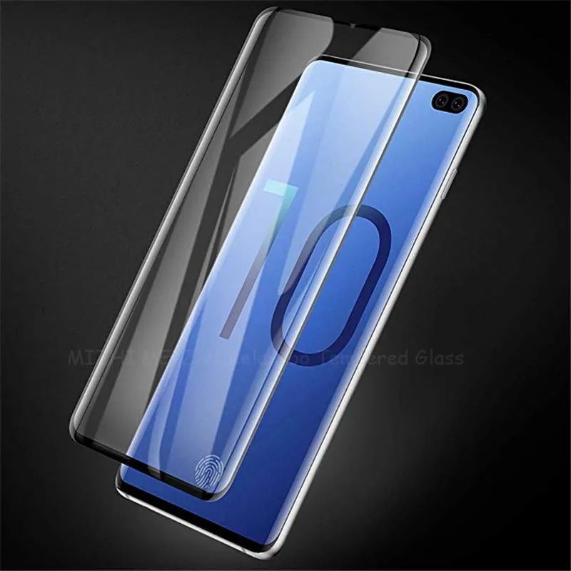Защитное стекло для Samsung S10 S9 S8 Plus LITE S10e закаленное защиты экрана 3D чехол Galaxy 8s 9 s 10 8