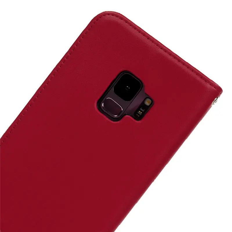 YOKIRIN Магнитный кожаный чехол для samsung Galaxy S6 край S7 S8 S9 плюс Примечание 8 9 из