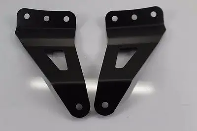 50&quot Curved Led Light Bar Top Roof Upper Windshield Mount Brackets for Chevy GMC | Автомобили и мотоциклы