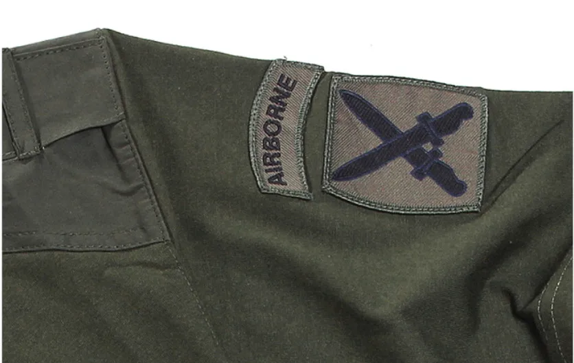 Юнион армейская 101 я воздушно десантная винтажная Мужская хлопковая футболка|cotton