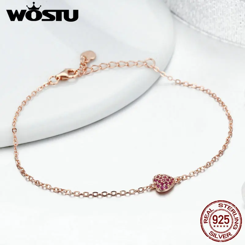 Женский браслет из серебра 925 пробы под розовое золото|rose gold silver bracelet|bracelets for women
