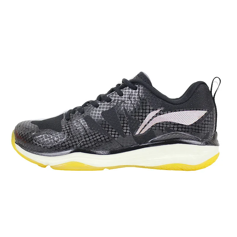 Li-Ning/Мужская профессиональная обувь для бадминтона с орлом; светильник из пеноматериала; подкладка из углеродного волокна; спортивная обувь; износостойкие кроссовки; AYAP005 SJFM19