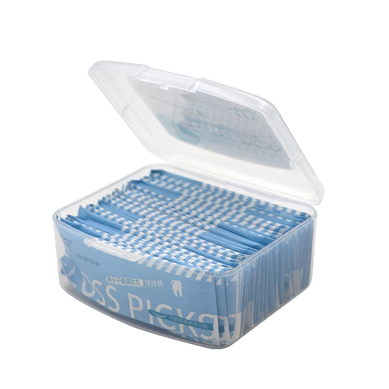 40 шт./коркор. зубная нить палочки инструменты для ухода за полостью рта