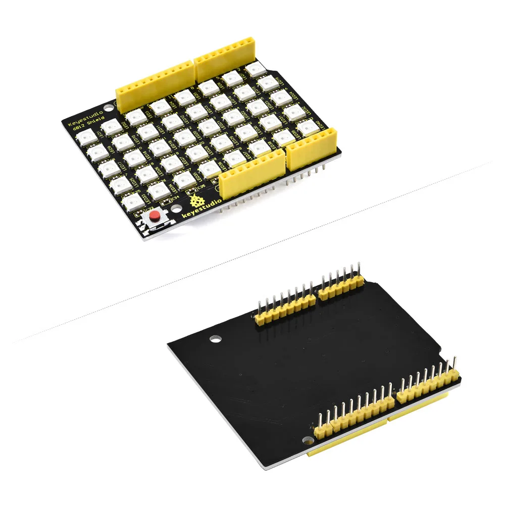 Светодиодный экран Keyestudio SK6812 5050 40Bits для Arduino UNO R3 | Компьютеры и офис