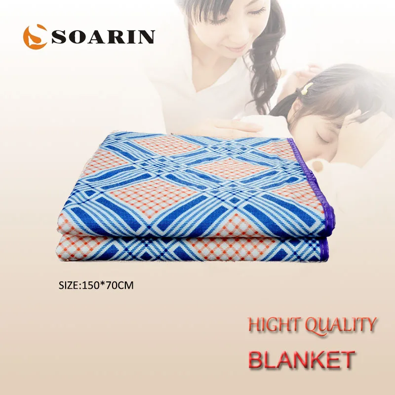 SOARIN Манта электрика 220 В ковры с подогревом 150x70 см одеяло электрическое синтетическое волокно Один Мантас электрика матрас тепло шестерни