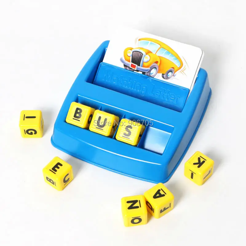 Семейная забавная игра с буквами игрушка для дошкольников первая Matchin английское