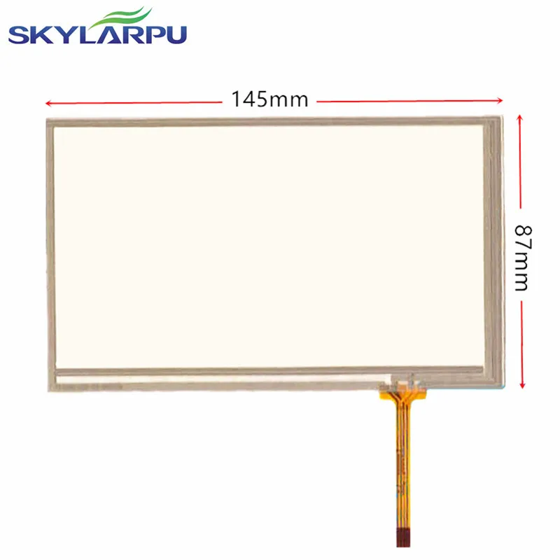 Skylarpu 6 2 дюйма дюймов дигитайзер сенсорный экран для автомобиля DVD GPS навигация 145