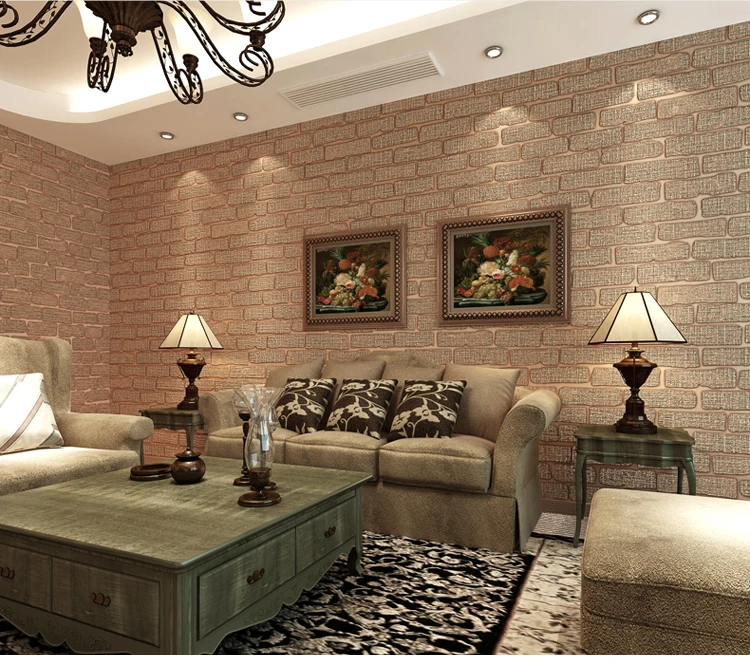 Современная 3D кирпичная стена текстура настенная бумага Средиземноморский стиль настенная бумага s для гостиной диван ТВ стены домашний декор настенная бумага в рулонах